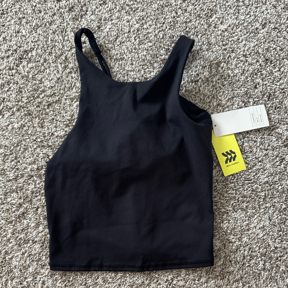 NWT All in Motion Black Tank Top